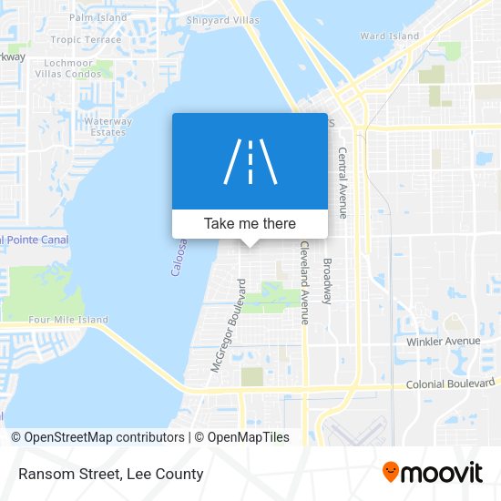 Mapa de Ransom Street