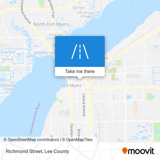Mapa de Richmond Street