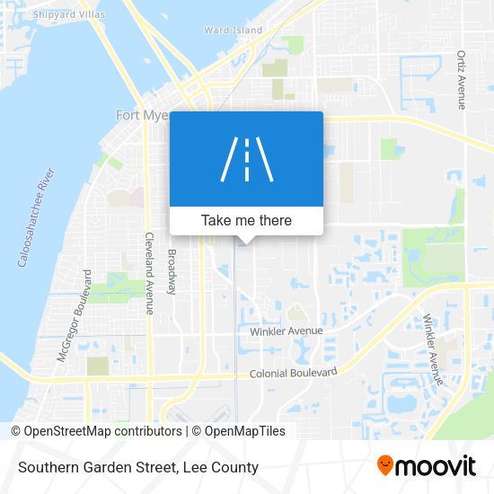 Southern Garden Street map