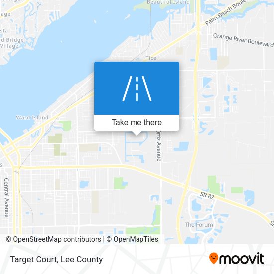 Mapa de Target Court