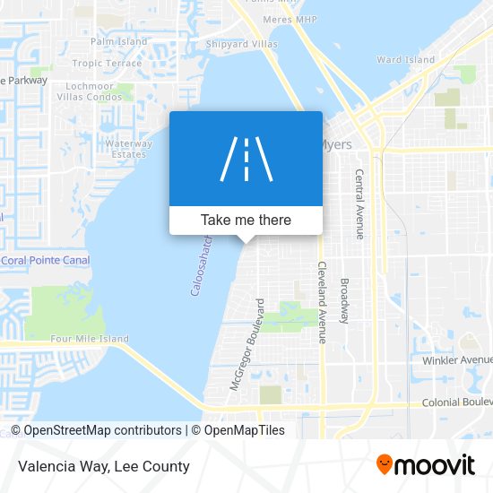 Mapa de Valencia Way