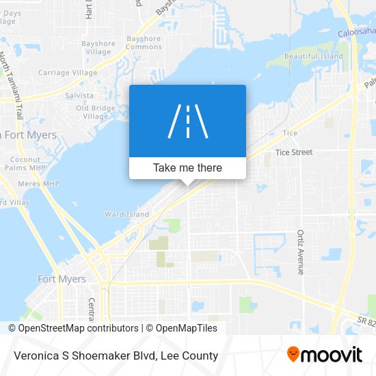 Veronica S Shoemaker Blvd map