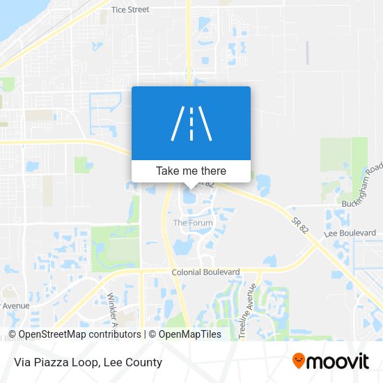 Via Piazza Loop map
