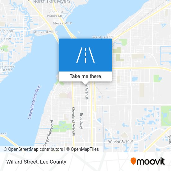 Mapa de Willard Street