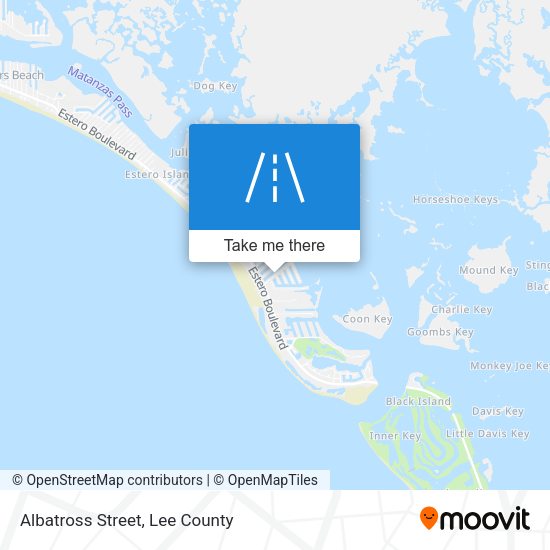 Albatross Street map