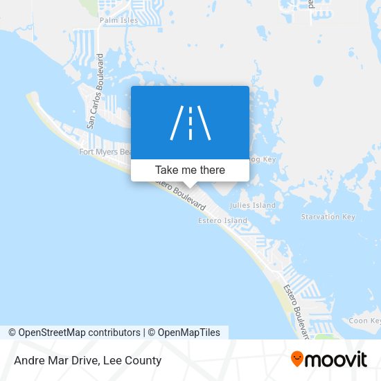 Mapa de Andre Mar Drive