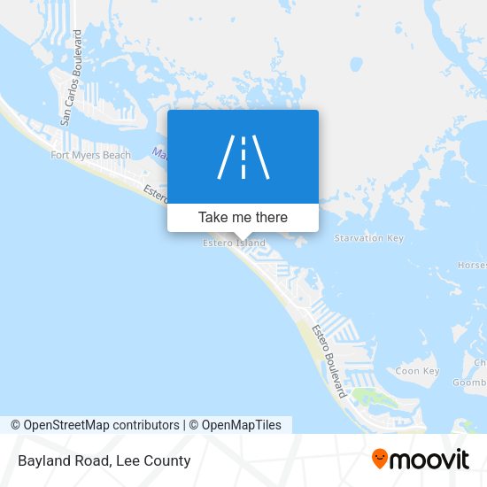 Bayland Road map