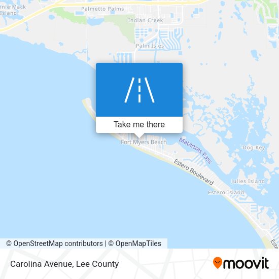 Mapa de Carolina Avenue