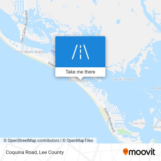 Mapa de Coquina Road