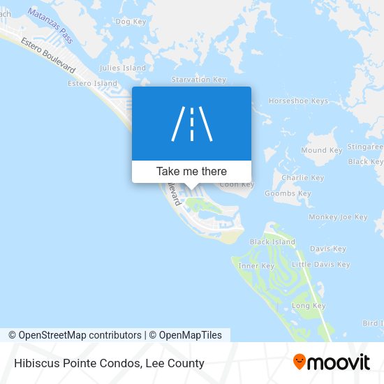 Mapa de Hibiscus Pointe Condos