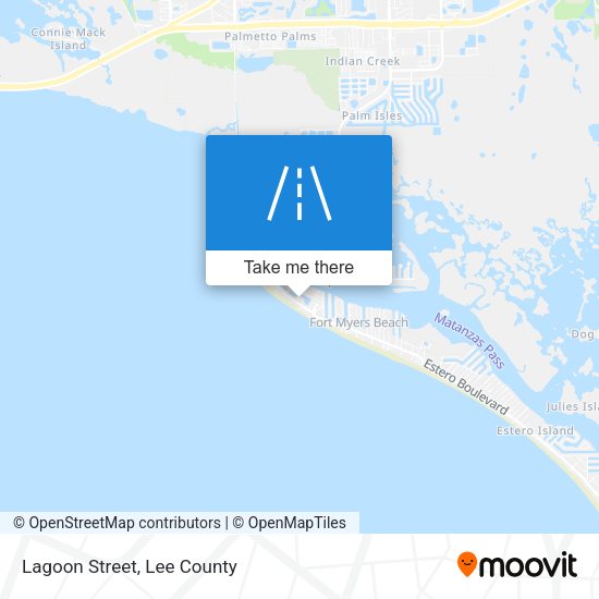 Mapa de Lagoon Street