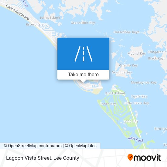 Lagoon Vista Street map