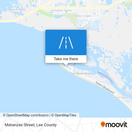 Mapa de Matanzas Street
