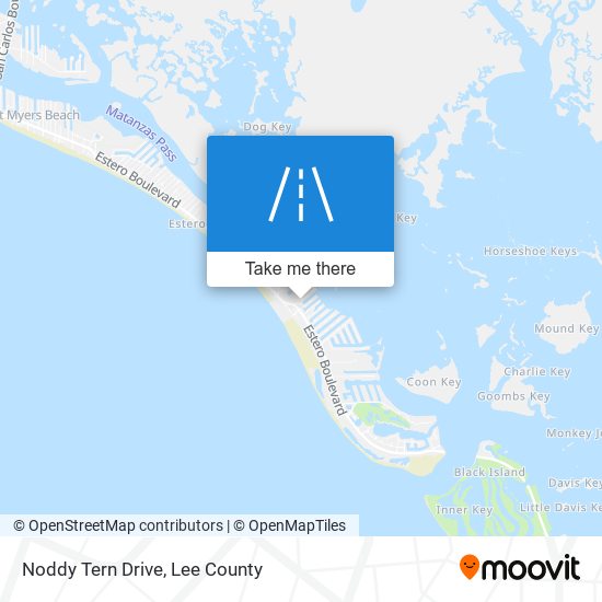 Mapa de Noddy Tern Drive