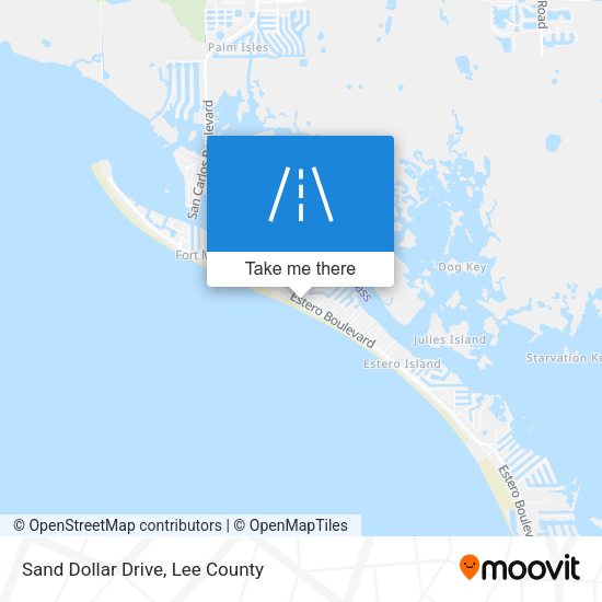 Mapa de Sand Dollar Drive