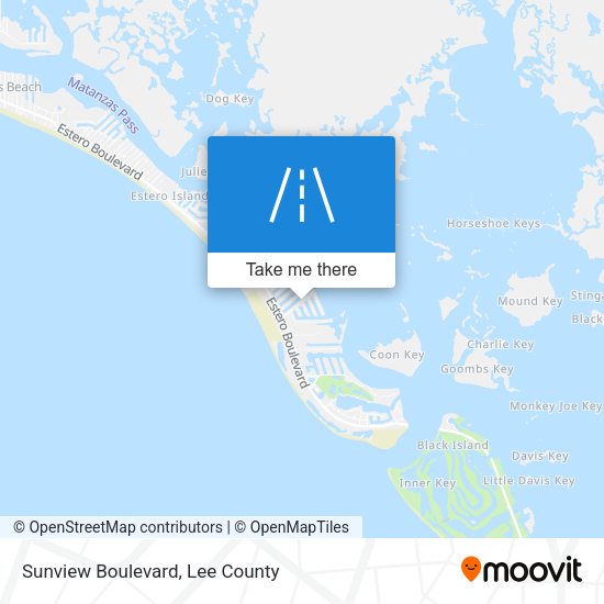 Sunview Boulevard map