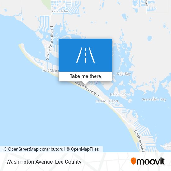 Washington Avenue map