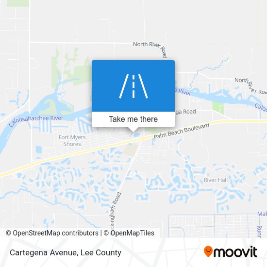 Cartegena Avenue map