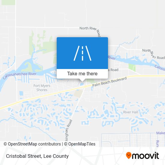 Mapa de Cristobal Street