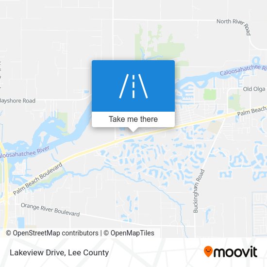 Mapa de Lakeview Drive