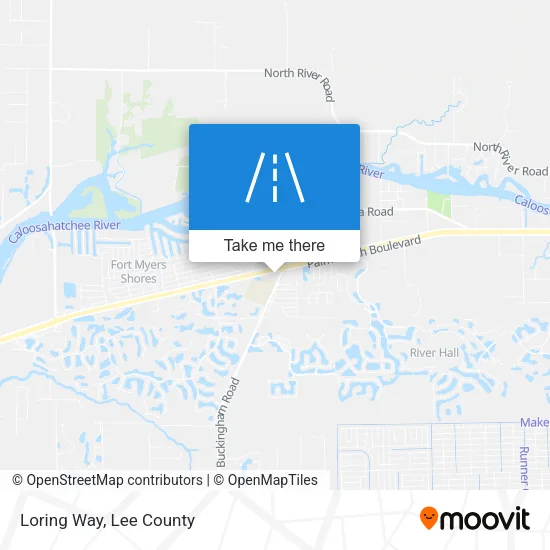 Mapa de Loring Way