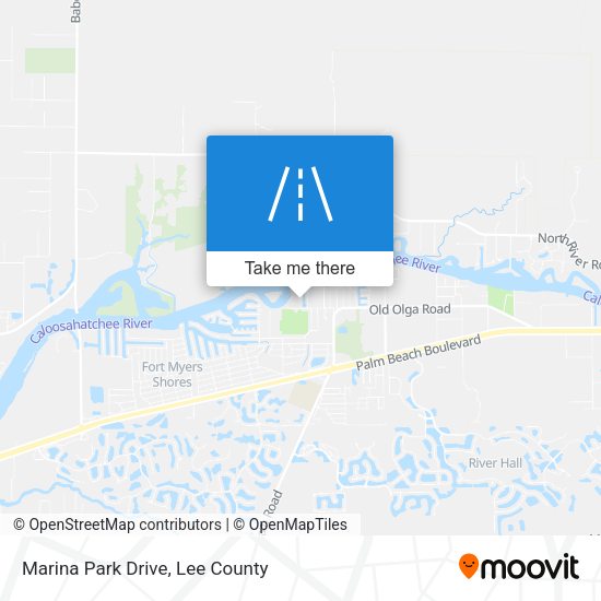 Marina Park Drive map