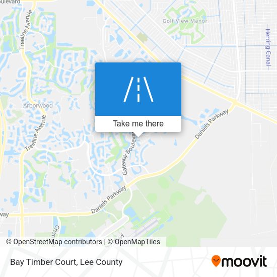Bay Timber Court map