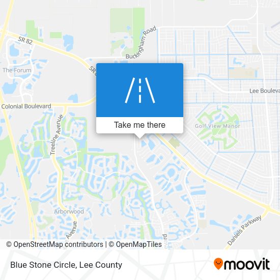 Mapa de Blue Stone Circle