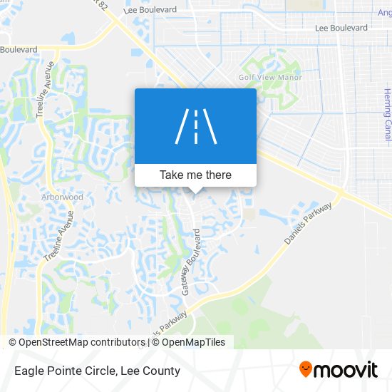 Mapa de Eagle Pointe Circle