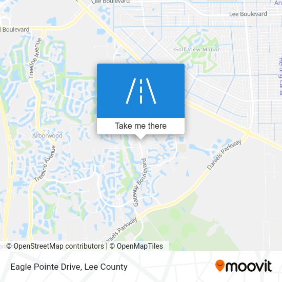 Mapa de Eagle Pointe Drive