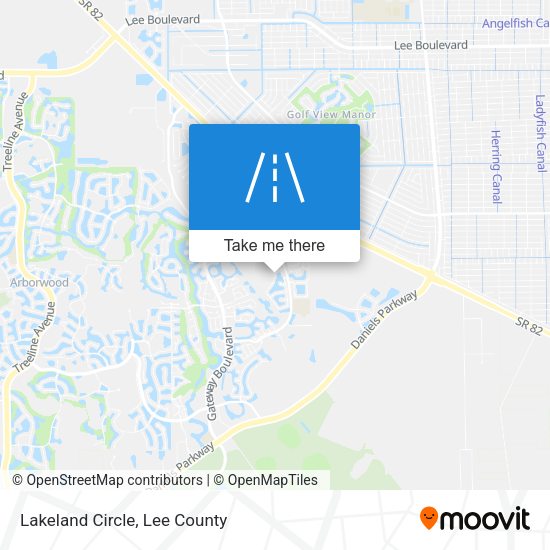 Mapa de Lakeland Circle