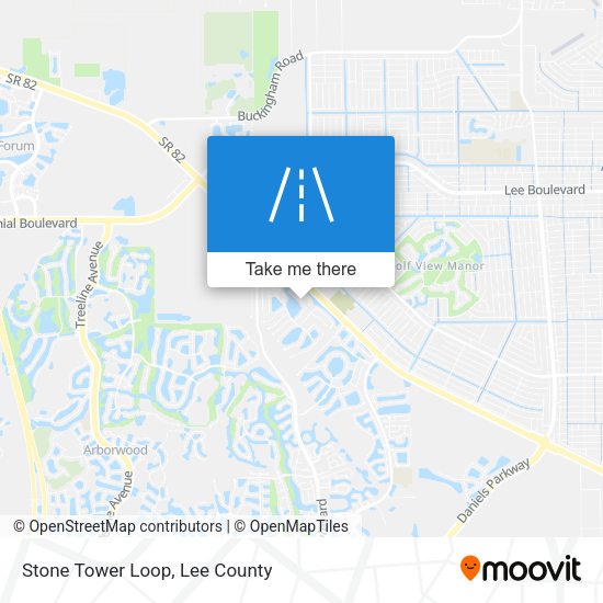 Stone Tower Loop map