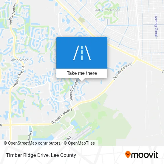 Timber Ridge Drive map