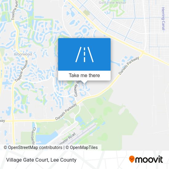 Village Gate Court map