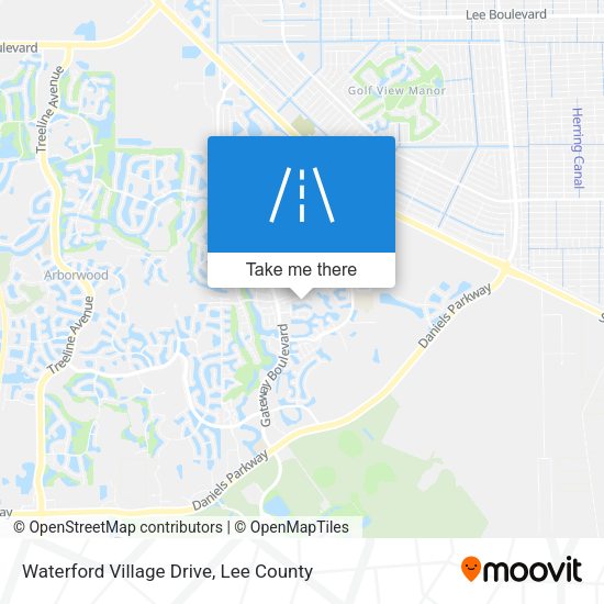 Waterford Village Drive map