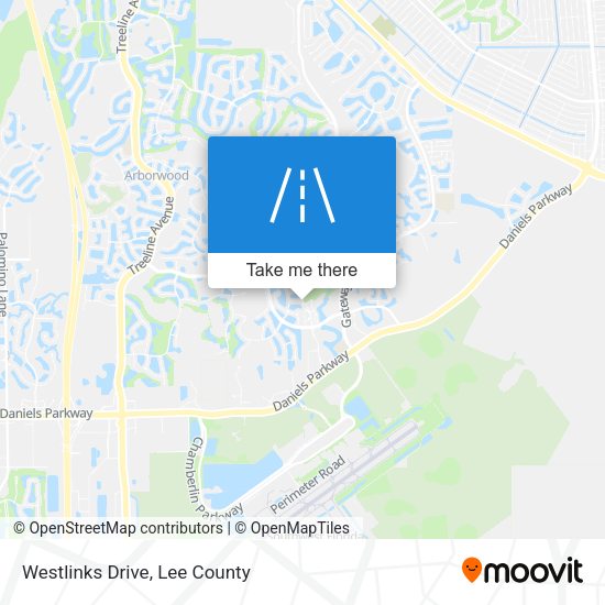 Mapa de Westlinks Drive