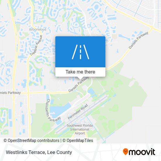 Mapa de Westlinks Terrace