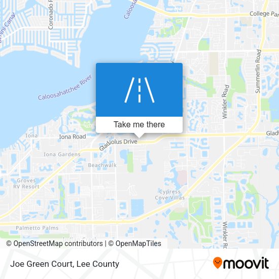 Mapa de Joe Green Court