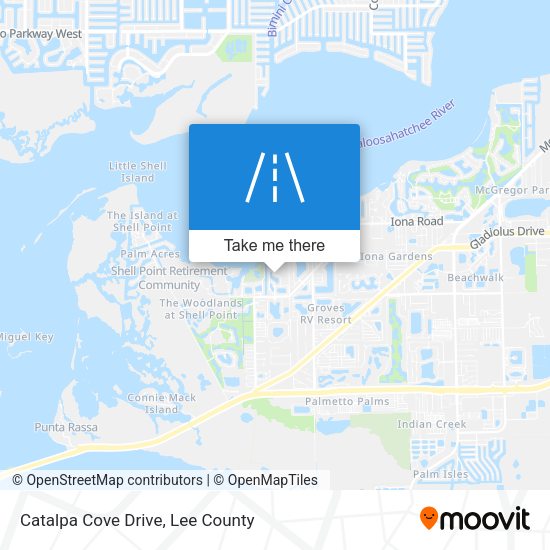 Mapa de Catalpa Cove Drive