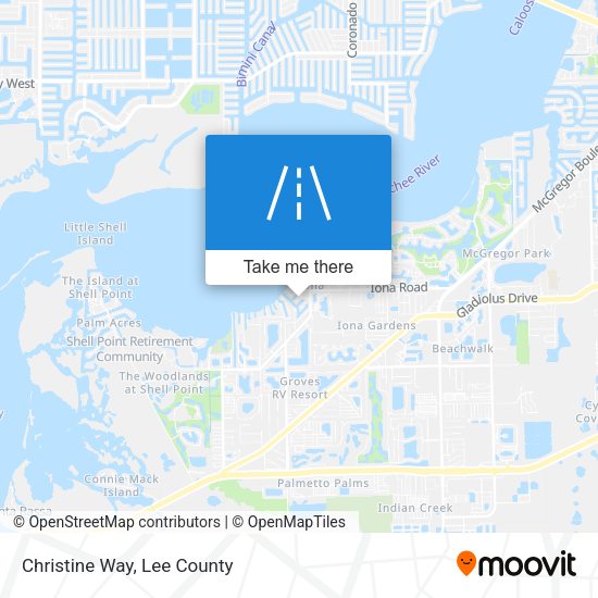 Mapa de Christine Way