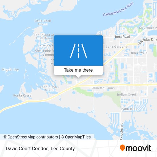 Davis Court Condos map