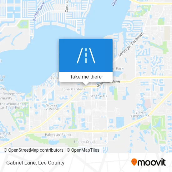 Gabriel Lane map