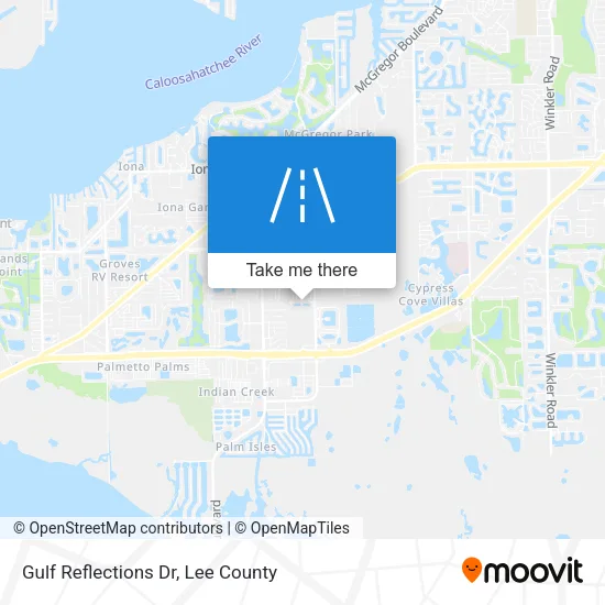 Mapa de Gulf Reflections Dr