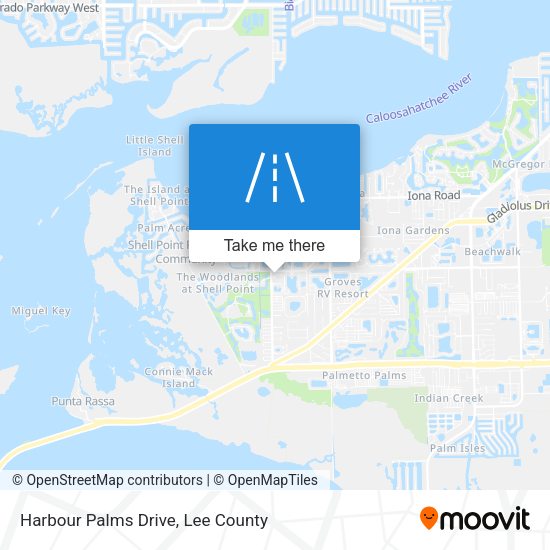 Mapa de Harbour Palms Drive