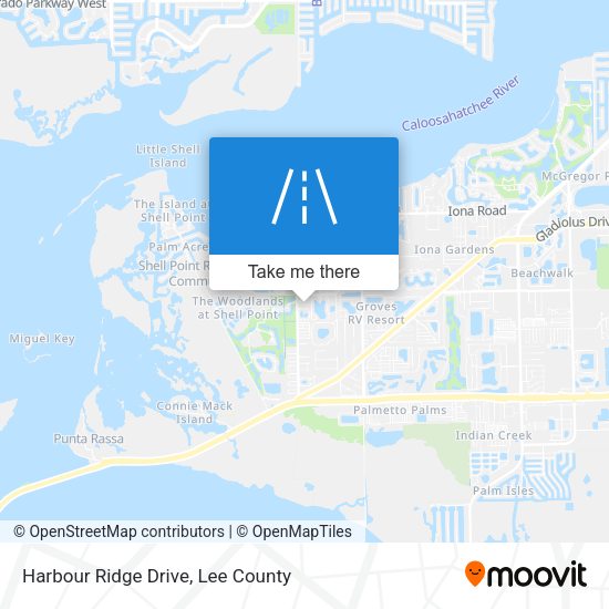 Harbour Ridge Drive map
