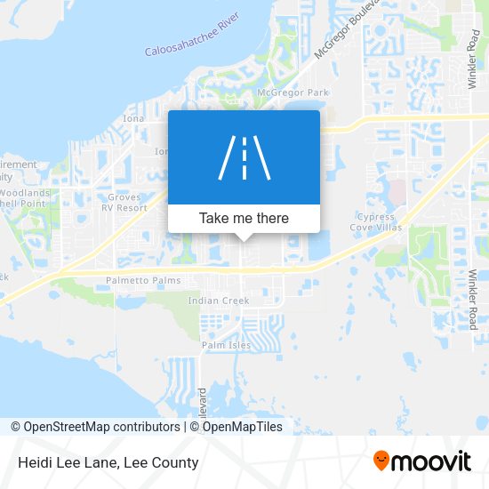 Mapa de Heidi Lee Lane