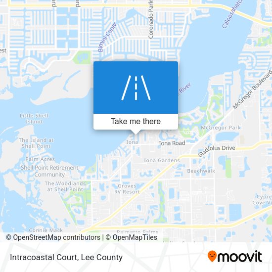 Mapa de Intracoastal Court