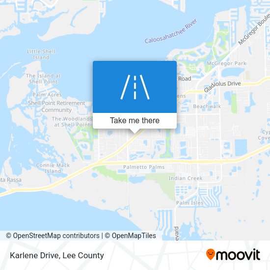 Mapa de Karlene Drive
