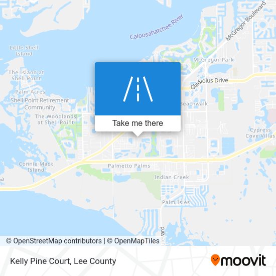 Kelly Pine Court map
