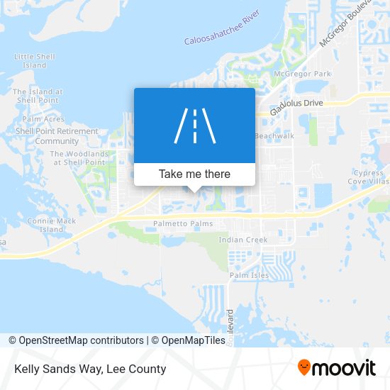Mapa de Kelly Sands Way